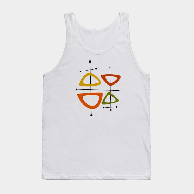 Mid Century Modern 28 Tank Top by Dream Print Designs